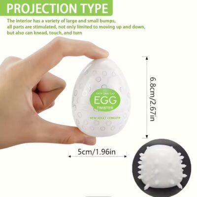 Huevo Masturbador Projection Type Green