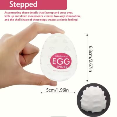 Huevo Masturbador Stepped Pink